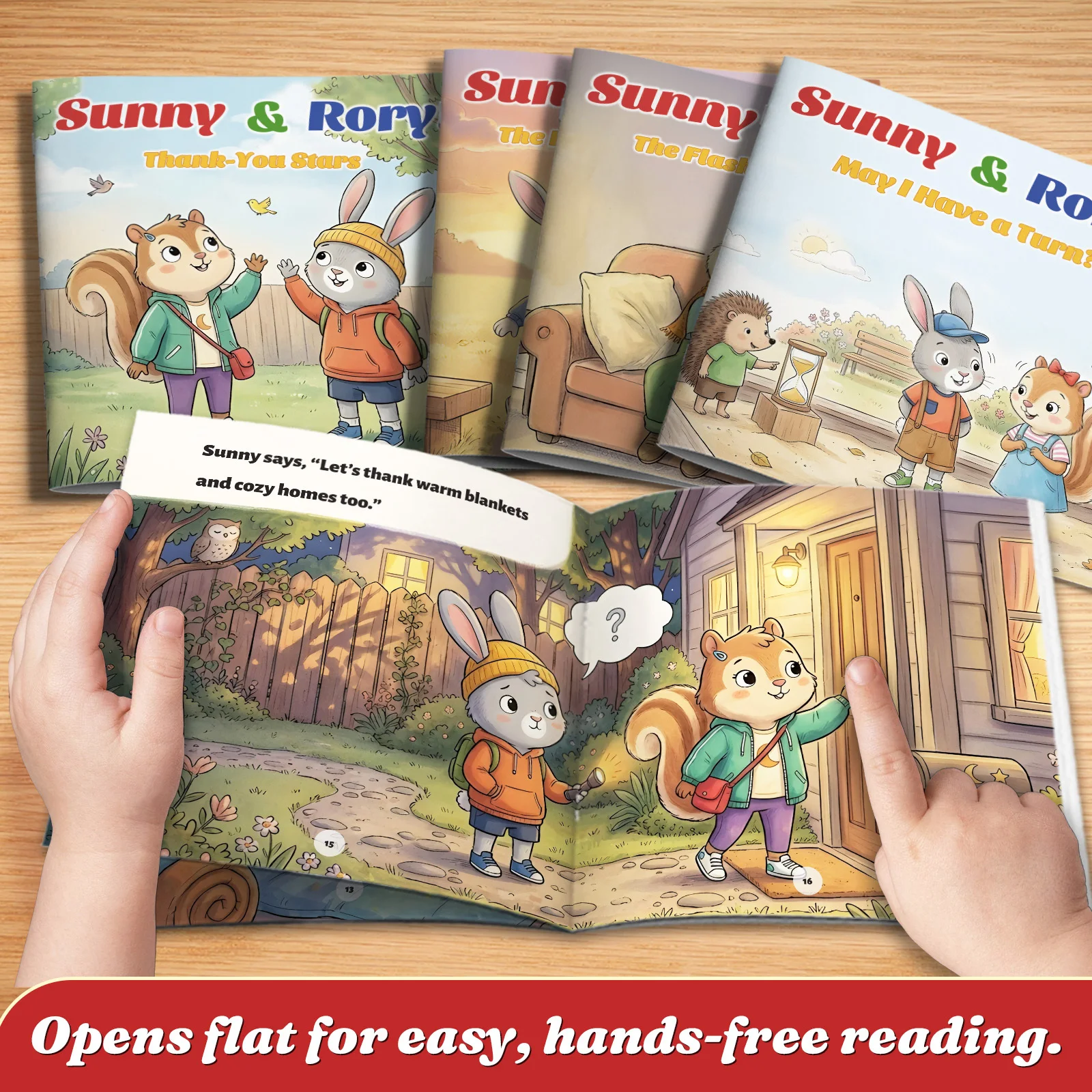 Sunny & Rory 12-Book Kids Picture Book Set, Social-Emotional Learning Stories, Manners & Friendship, Sharing & Patience