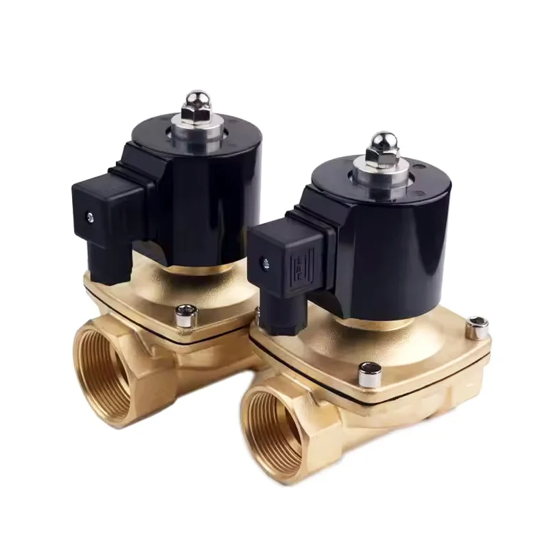 Top Selling High Quality Solenoid Valve 24V Electric Solenoid Micro Valve Cheap 2 Way 1/2