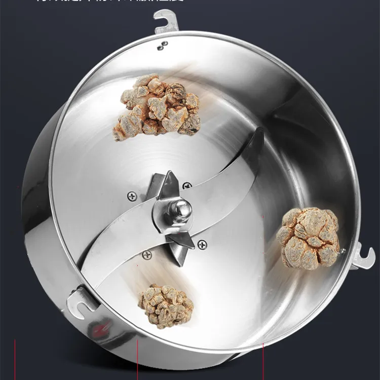 

Уникальный 4500G 4500 Вт из нержавеющей стали, коммерческая медицина, мука, порошок, высокоскоростная кофемолка с интеллектом, керамическое лезвие для дома