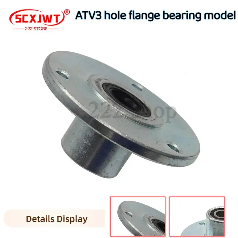 

6 Inch 3 hole flange Hub Flange Seat Front and Rear Axle Hub Seat ATV Accessories Flange Bearing type