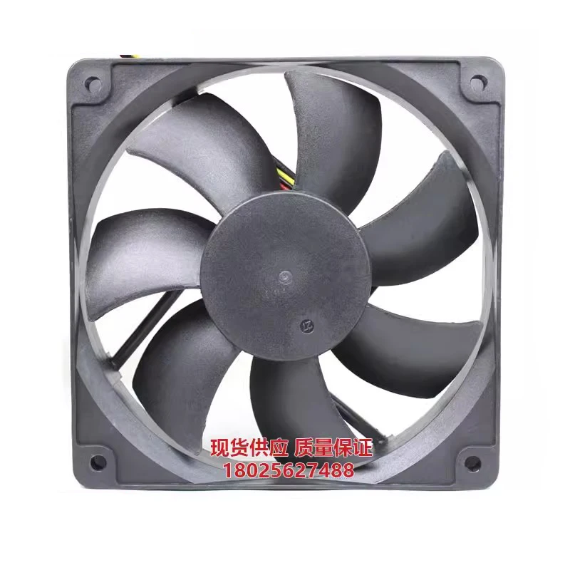 Brand new 12cm 24V fan AD1224UB-A76GL 24V 0.25A 12025 2-wire 3-wire cooling fan