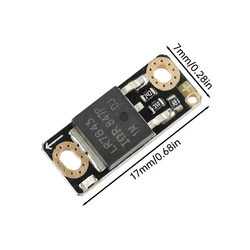 ABQU 3PCS 160A High Power MOS Trigger Switch Drive Module PWM Control Board 5-18V for Motor LED