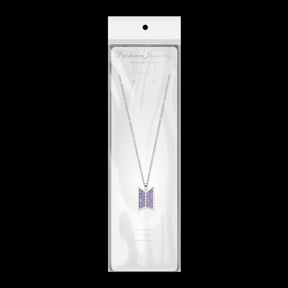 KPOP Korean Idol Diamond Pendant Copper Necklace Neck Chain Jewelry Fashion Keychain Keyring Fans Collection Gift Keychain