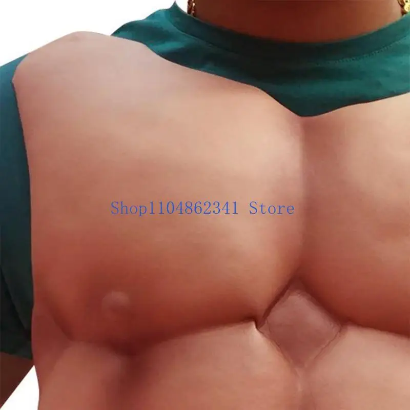 5asd الذكور وهمية العضلات البطن ازياء الدعائم الرجال الصدر البطن العضلات الجلد المشكل