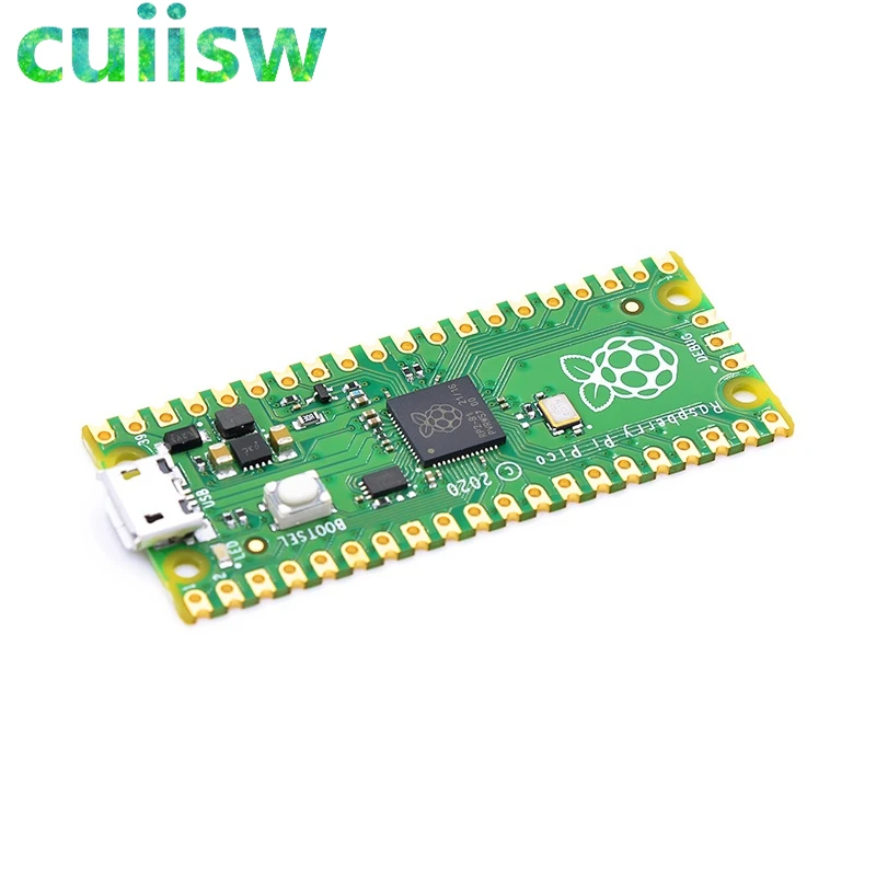 Official Raspberry Pi Pico Board RP2040 Dual-Core 264KB ARM Low-Power Microcomputers High-Performance Cortex-M0+ Processor