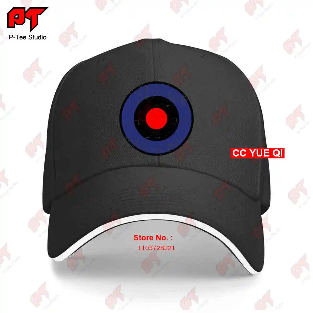 Mod Raf Target Baseball Caps Truck Cap NY1S