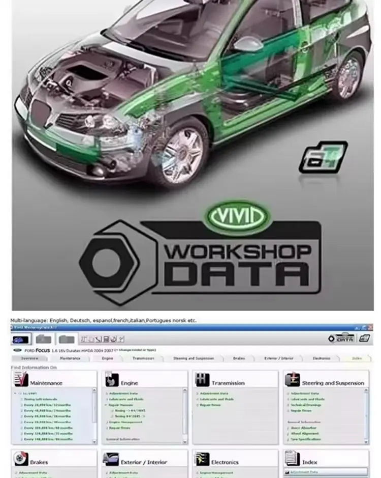 Auto Repair Software Vivid Workshop 10.20 Latest Version Vivid Workshop Data ATI Release 2010