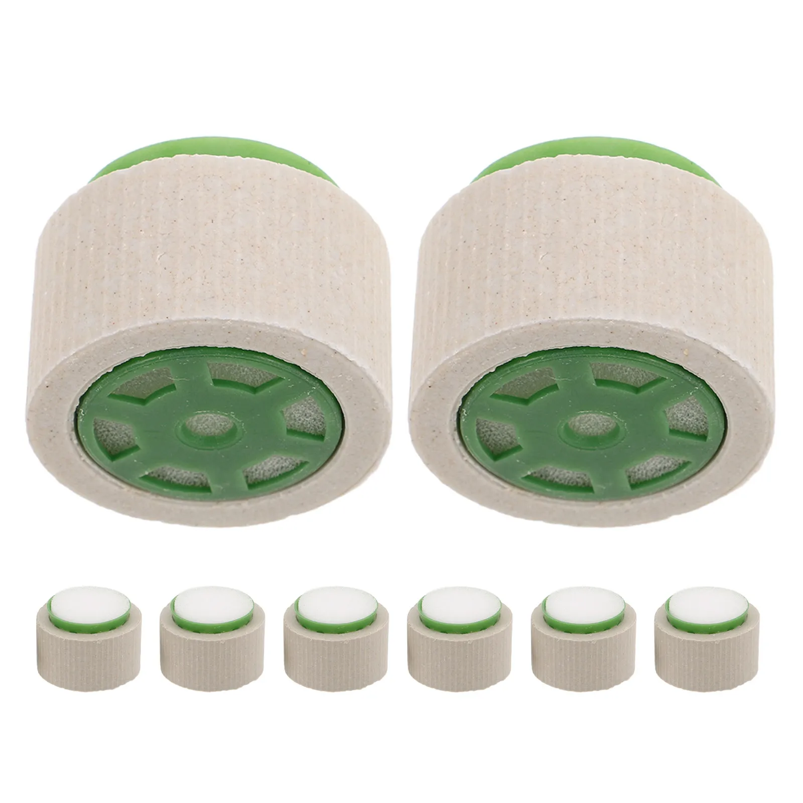 8Pcs Ceramic Aquatic Plant Fixed Rings Weighted Base for Secure Plant Anchoring Fish Tank Aesthetic Landscape Design Aquarium