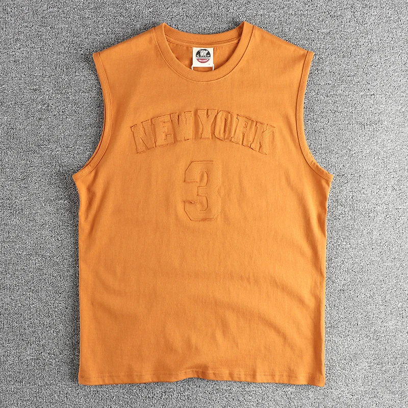 T-shirt rétro américain à col rond pour homme, 100% coton lavé, chemise décontractée, chemise de sport et de fitness, mode estivale, nouveau