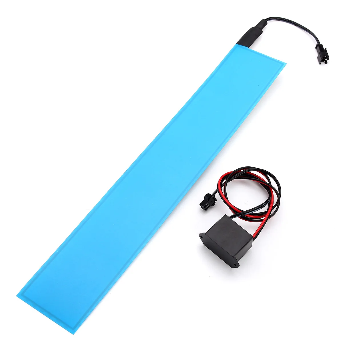 30x5cm 12V Flexible EL Backlight Light Panel Electroluminescent Back Light Strip Lamp EL Tape with Inverter for Home Car Party