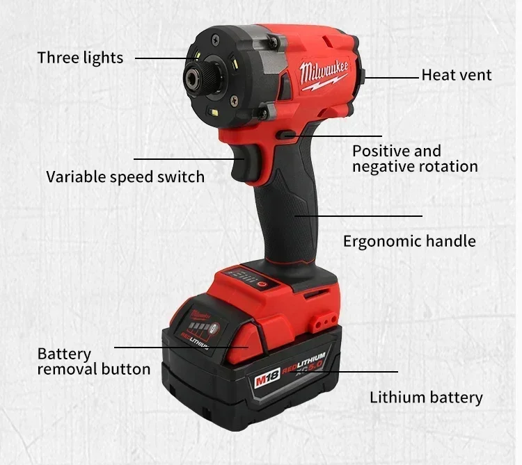 Original Milwaukee M18 1/4