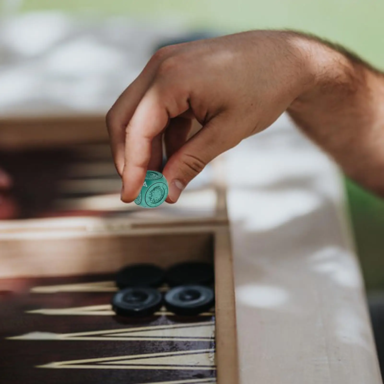 

Металлические игральные кости 7-в-1 для игр, вращающаяся геометрическая игрушка для сбора подростков, семейных пар, классных путешествий, взрослых