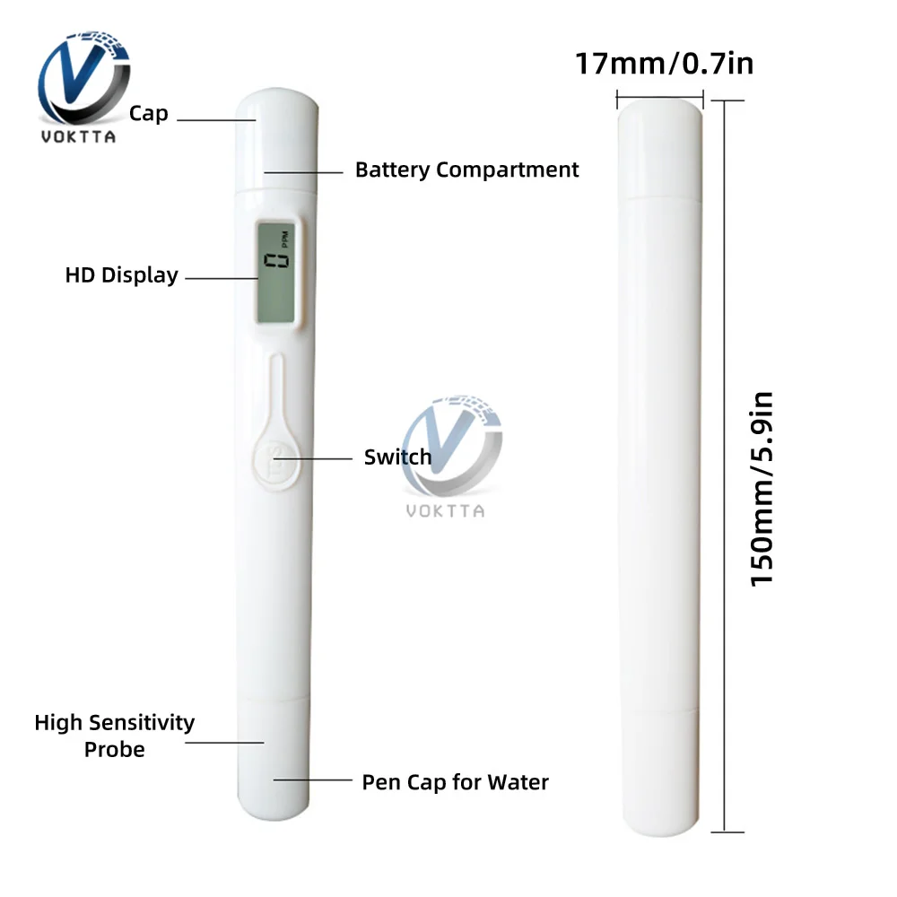 TDS-M6 woda z kranu TDS jakości wody długopis testowy gospodarstwa domowego bezpośredni oczyszczacz wody pitnej mineralny TDS długopis TDS jakości