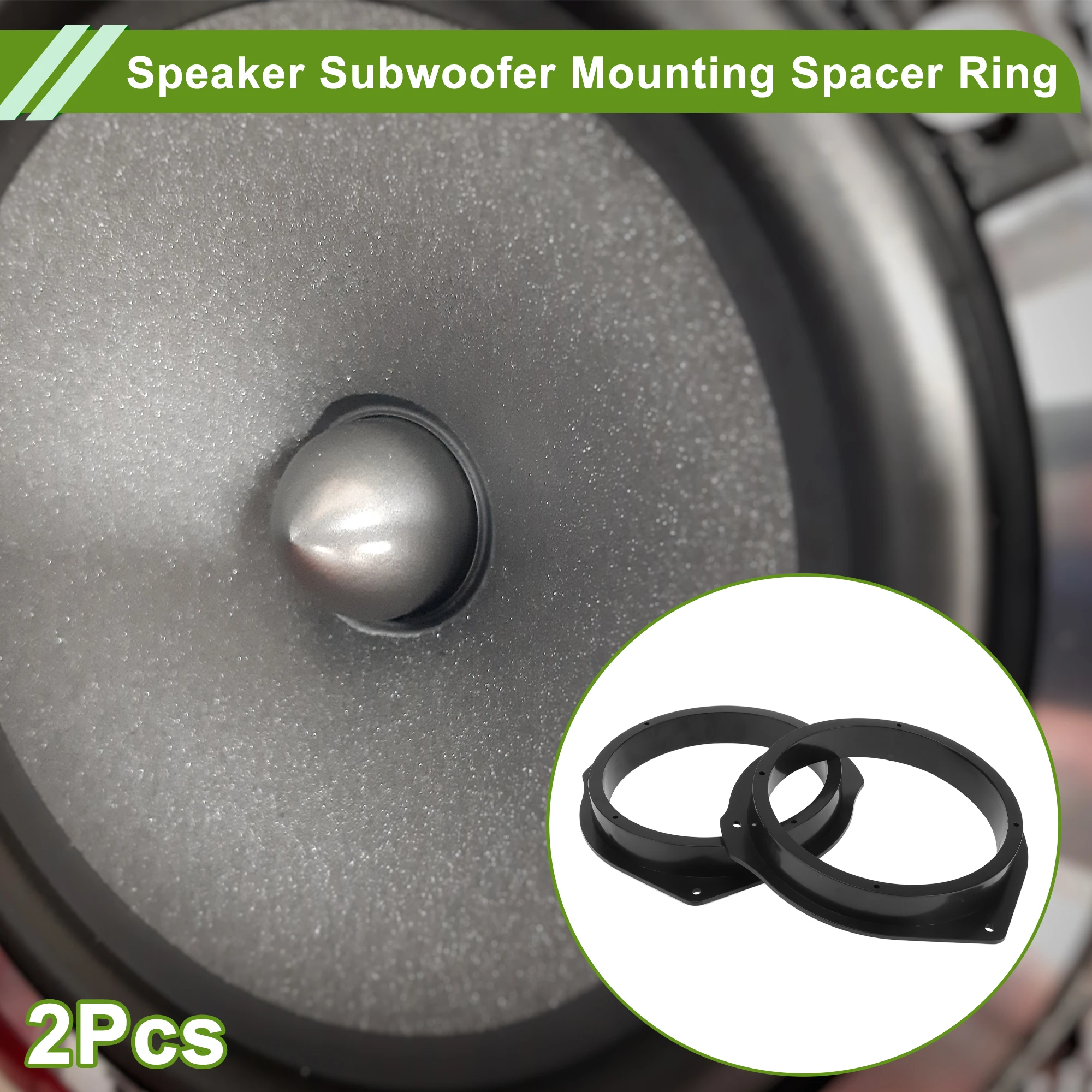 UXCELL Speaker Spacer Ring Tweeter Speaker Spacer Adapter for Mercedes X-Class for 6.5