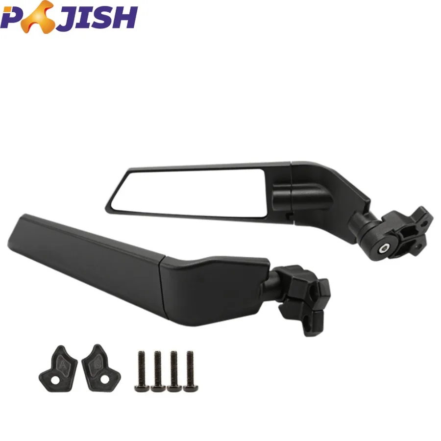 Fit For Yamaha R15 R3 NMAX155 Kawasaki Suzuki Universal Sports Bike Side Stealth Mirror Motorcycle Wing Mirror