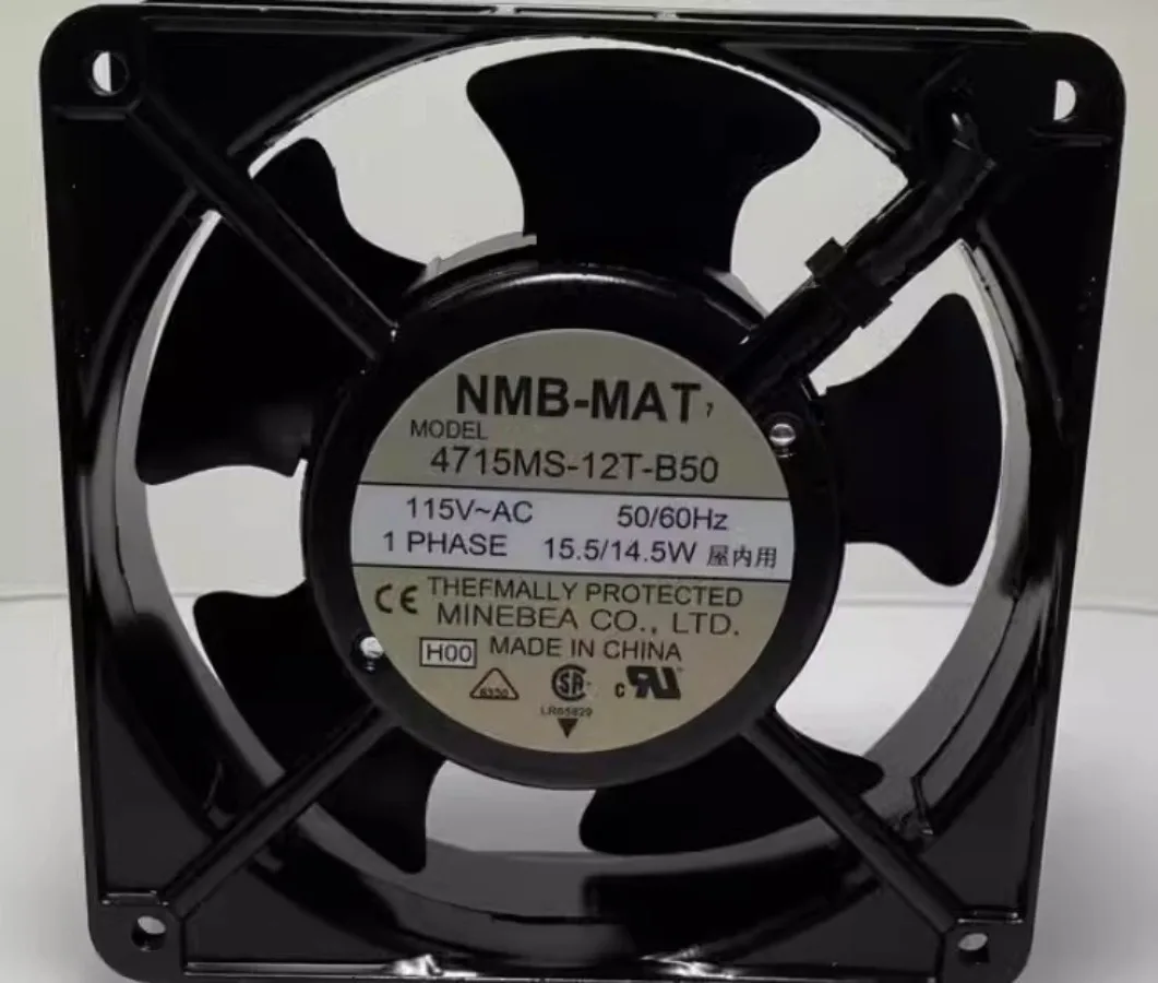 

For NMB-MAT 4715MS-12T-B50 AC115V 15.5/14.5W Cooling Fan