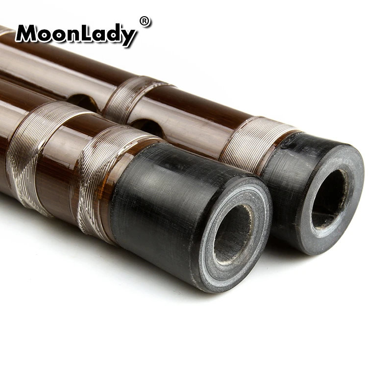 Professional Chinese Bamboo Transverse Flute Musical Instrument Of C\\D\\E\\F\\G Key 6 Hole Bass Huaisu Dual Plug Dizi