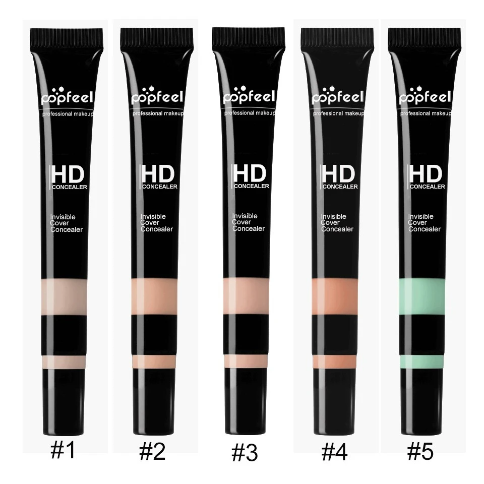 Gran oferta corrector de maquillaje resistente al agua iluminar la Base de la cara belleza HD. Corrector de cubierta Invisible de alta definición HD169 #