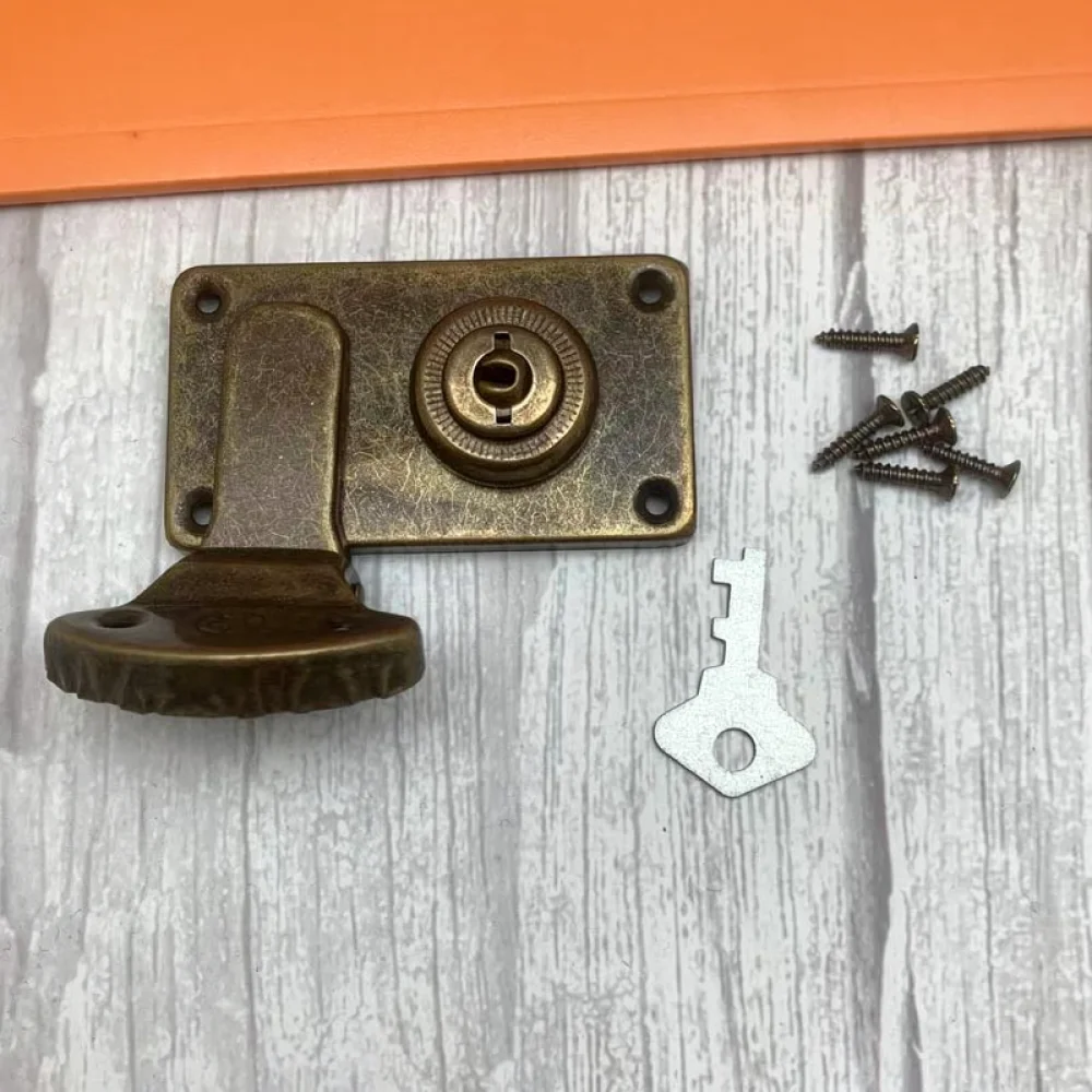 Antique Iron Toggle Latch Retro Hasp Clasp For Wood Case Craft Box Furniture Hardware Closure Decorative Fastener