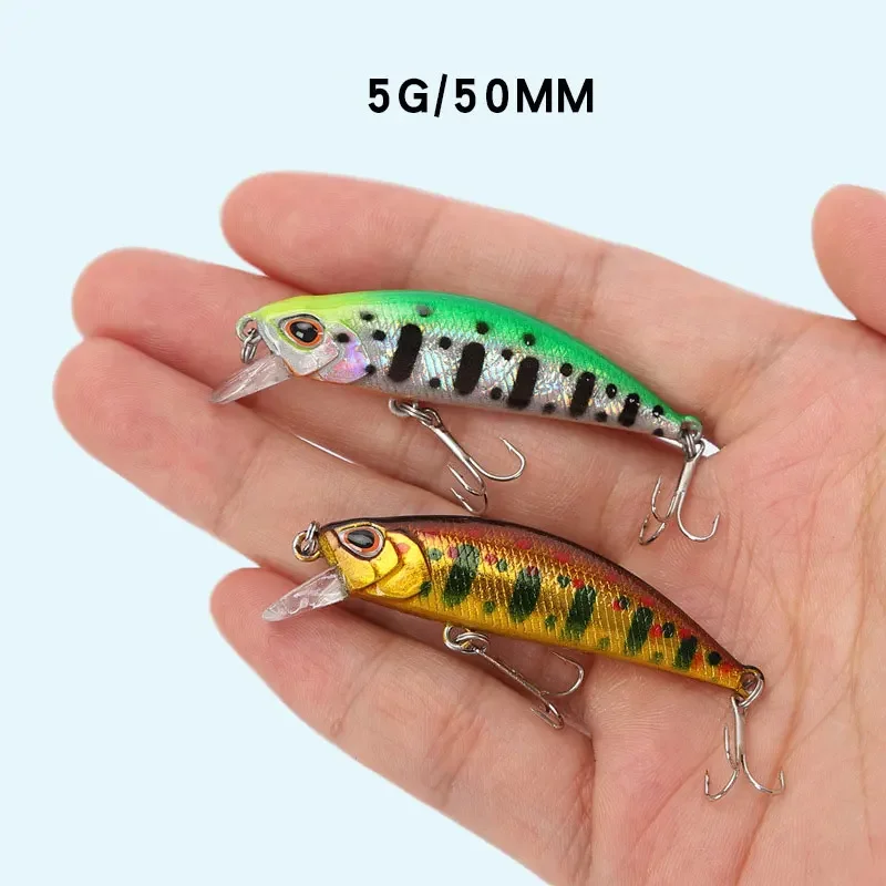 Señuelo Minnow Wobbler de hundimiento lento para lubina y lucio - imagen 2