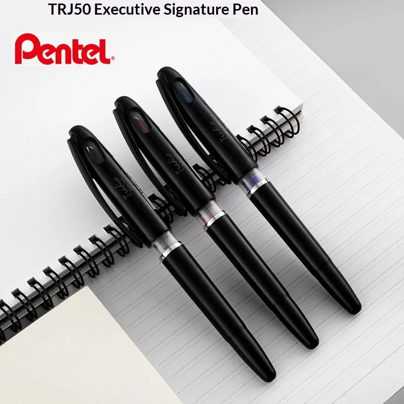 Japan Pentel TRJ50 MLJ‑20 Tradio Stylo Refillable Soft Tip Sign Brush Pen Refill Manga Sketch Calligraphy Hand Lettering Pen