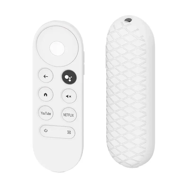 Siliconen beschermhoes voor 2020 Google Chromecast SmartTV Afstandsbediening Antislip Zacht Duurzaam Shockpro Beschermhoes Shell