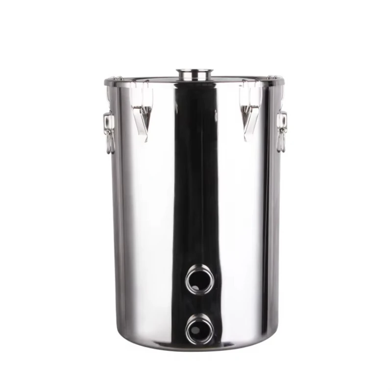 Beekeeping shipping container with honey door Stainless steel honeypot