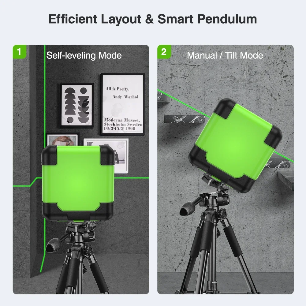 High Visibility Export Green Line Laser Level A011G