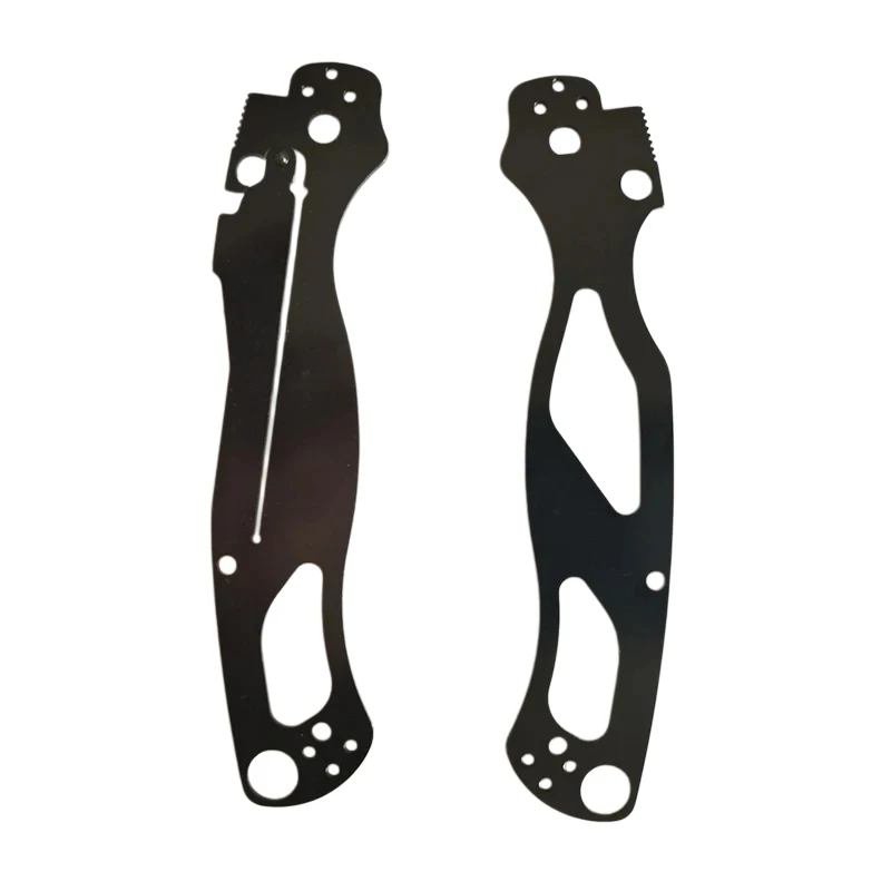 Stainless Steel Knife Part Liners Lining Back Spacer Replacement For Genuine Spyderco C81 Paramilitary 2 Para2 Knives