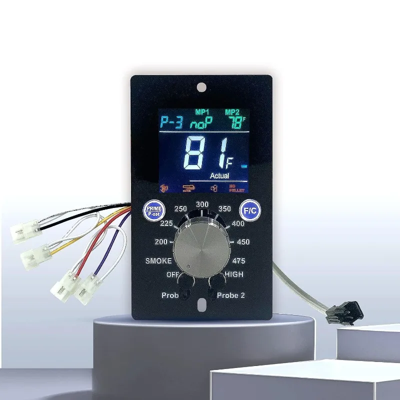 PID Color LCD Universal Pellet Smoker Controller Digital Temperature Control Board BBQ Grill Spare Parts