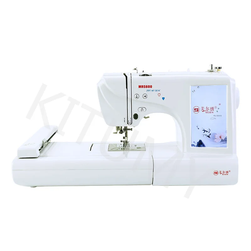 Touch Screen Sewing Machine Household 7-inch Color Screen Computer MRS600 Embroidery Multifunctional DIY Embroidery Machine