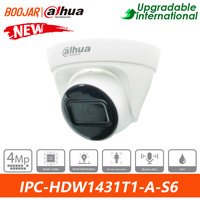Dahua Original DH-IPC-HDW1431T1-A-S6 4MP Entry IR Fixed-focal Eyeball Network Camera  Built in Mic Supports Human Detection
