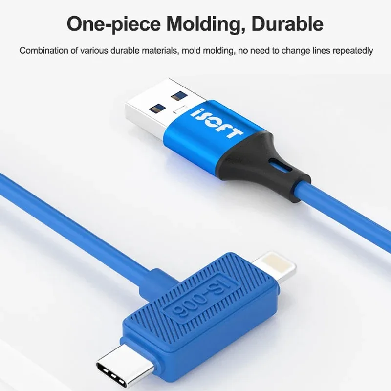 สายชาร์จสำหรับ iPhone 6S ถึง 15 - สายชาร์จไฟและสายถ่ายโอนข้อมูล พร้อมปลั๊กไฟฟ้าแบบซ่อมแซมอัตโนมัติ