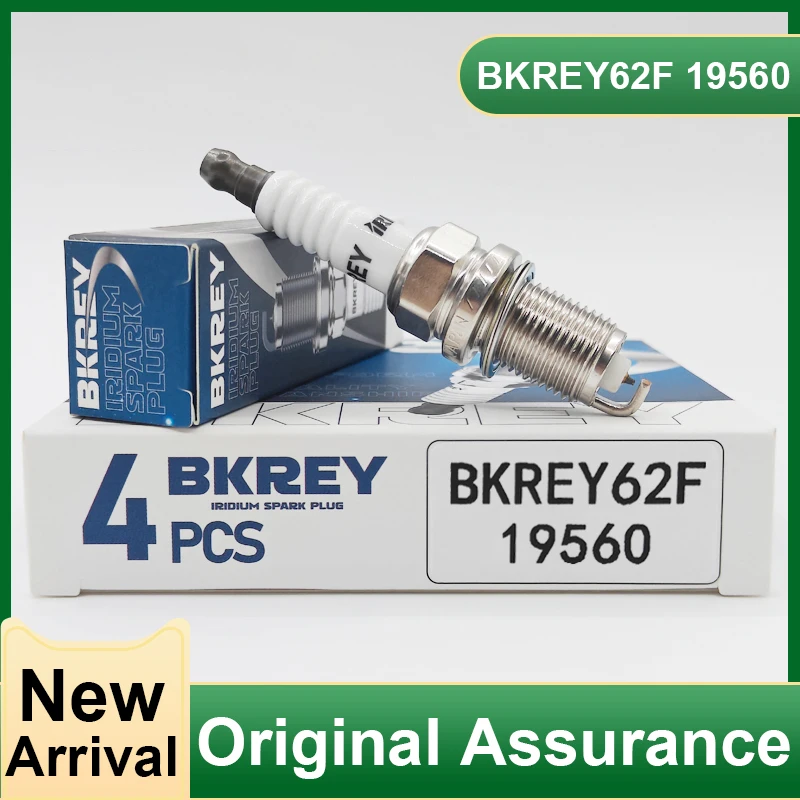 4/20pcs 101905601F F7HER02 Spark Plug For Volkswagen Passat Jetta Skoda Seat Golf Beetle 2.5L Leon For BKREY62F 19560 FR7HC+