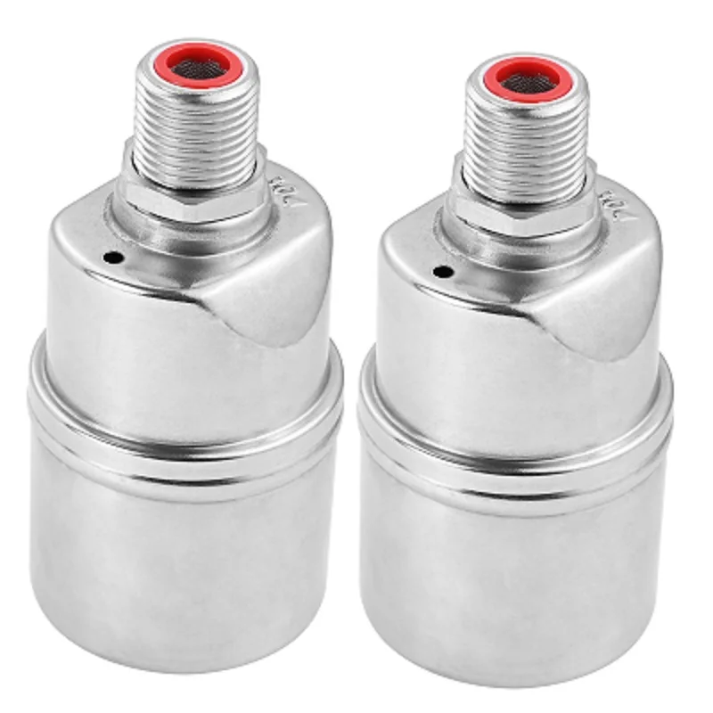 

2 шт. 1/2 ''резьба автоматический клапан контроля уровня воды поплавковый клапан из нержавеющей стали шаровой мини поплавковый клапан