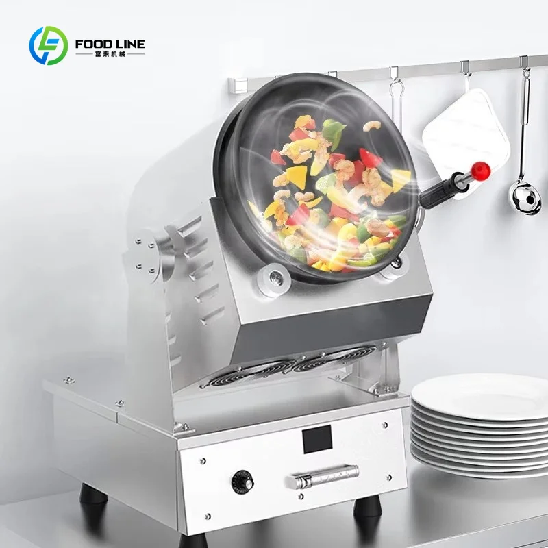Intelligent Robot Automatic Gas Noodle Stir Fry Cooking Machine for Restaurant Commercial Kitchen Bulk Cooking Custom