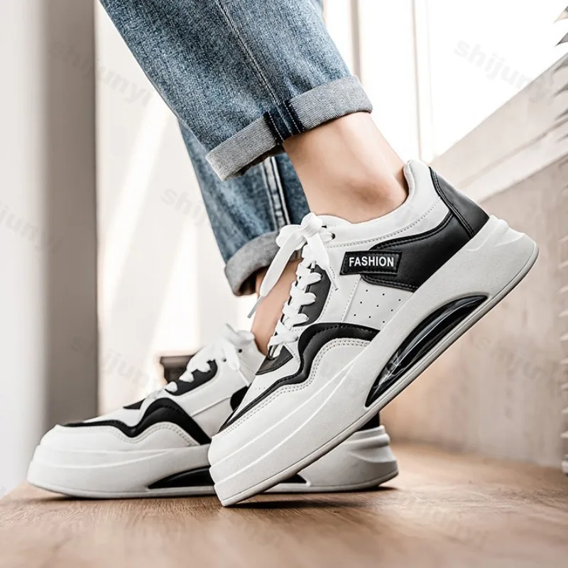 

Men's Shoes Fashion Non-slip Spring New Design Comfortable Running Men's Board Shoes Platform Vulcanized Shoes Tenis Masculino