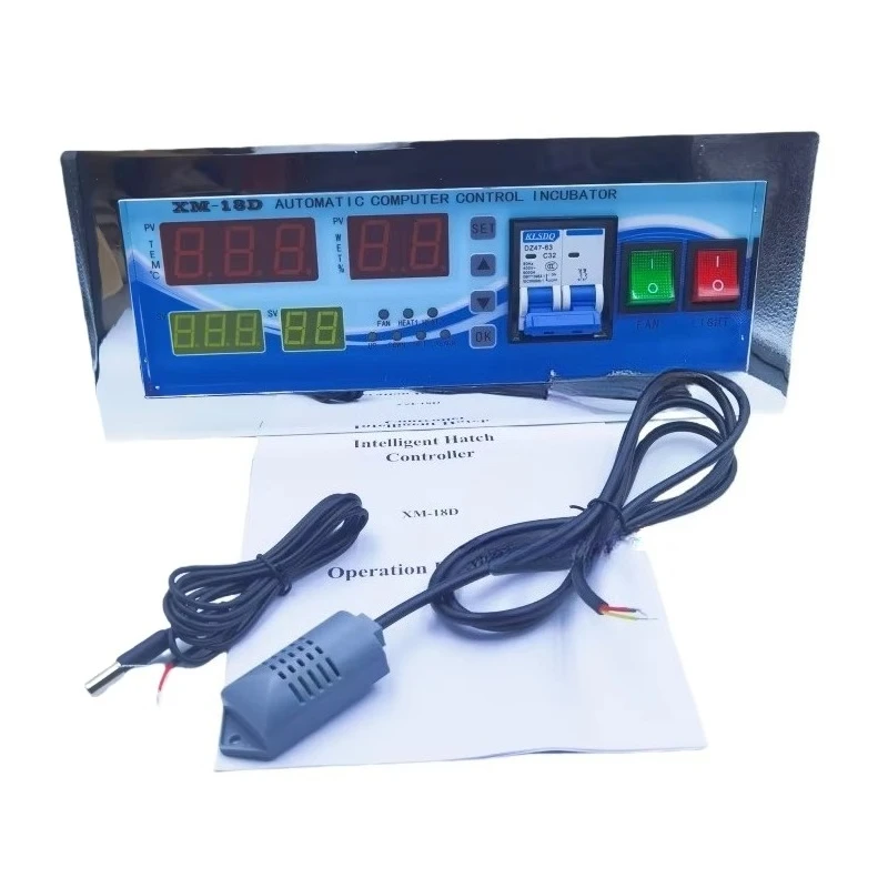 

Высокое качество XM-18D цифровой термостат инкубатор для яиц контроллер температуры и влажности термостат автоматический инкубатор