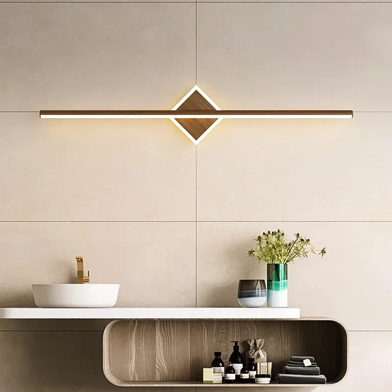 Modern LED Wall Lamp For Living Room Bedroom Makeup  Bathroom Mirror Lights Decor Bath  Sconce Luster Fixtures Lighting