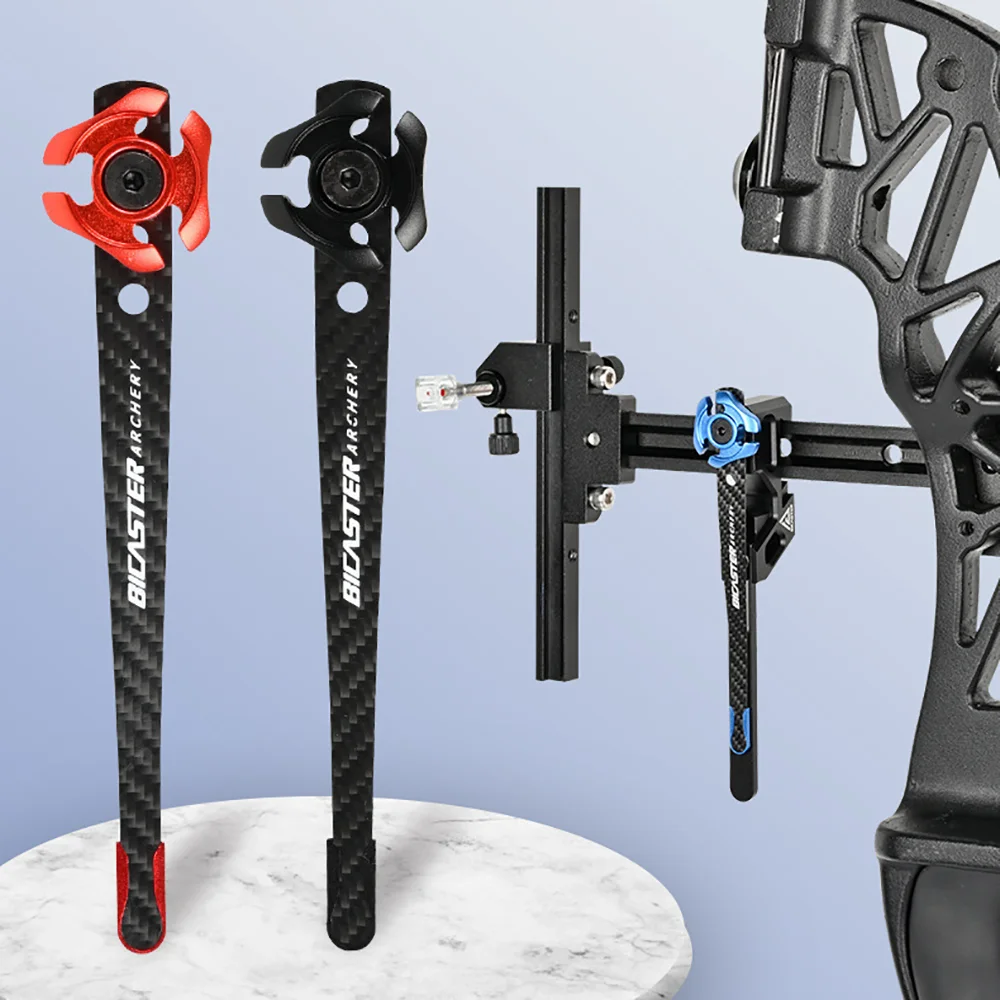 BICASTER NEO Adjustable Archery Sight Clicker Stand Extender Carbon Fiber Aiming Holder for Hunting And Shooting Accessories