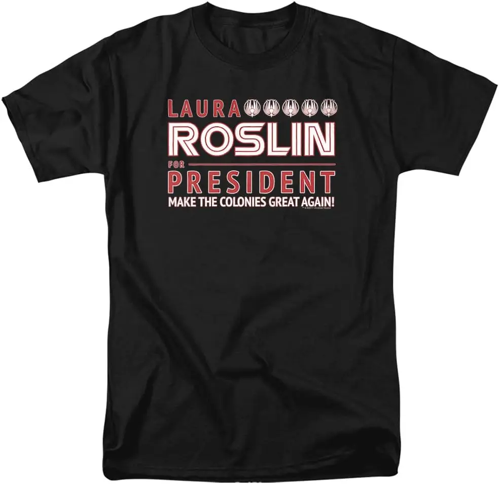 Battlestar Galactica Roslin for President Unisex Adult T Shirt