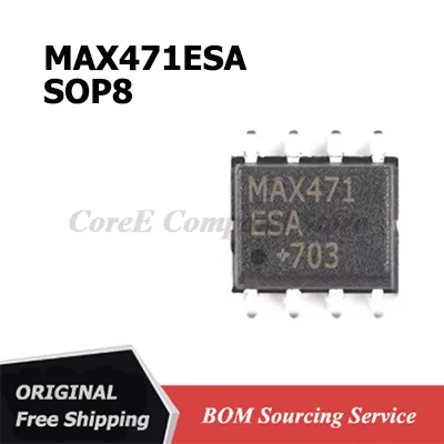 1/5pcs MAX471ESA MAX471CSA MAX471 High side current detection amplifier SOP-8