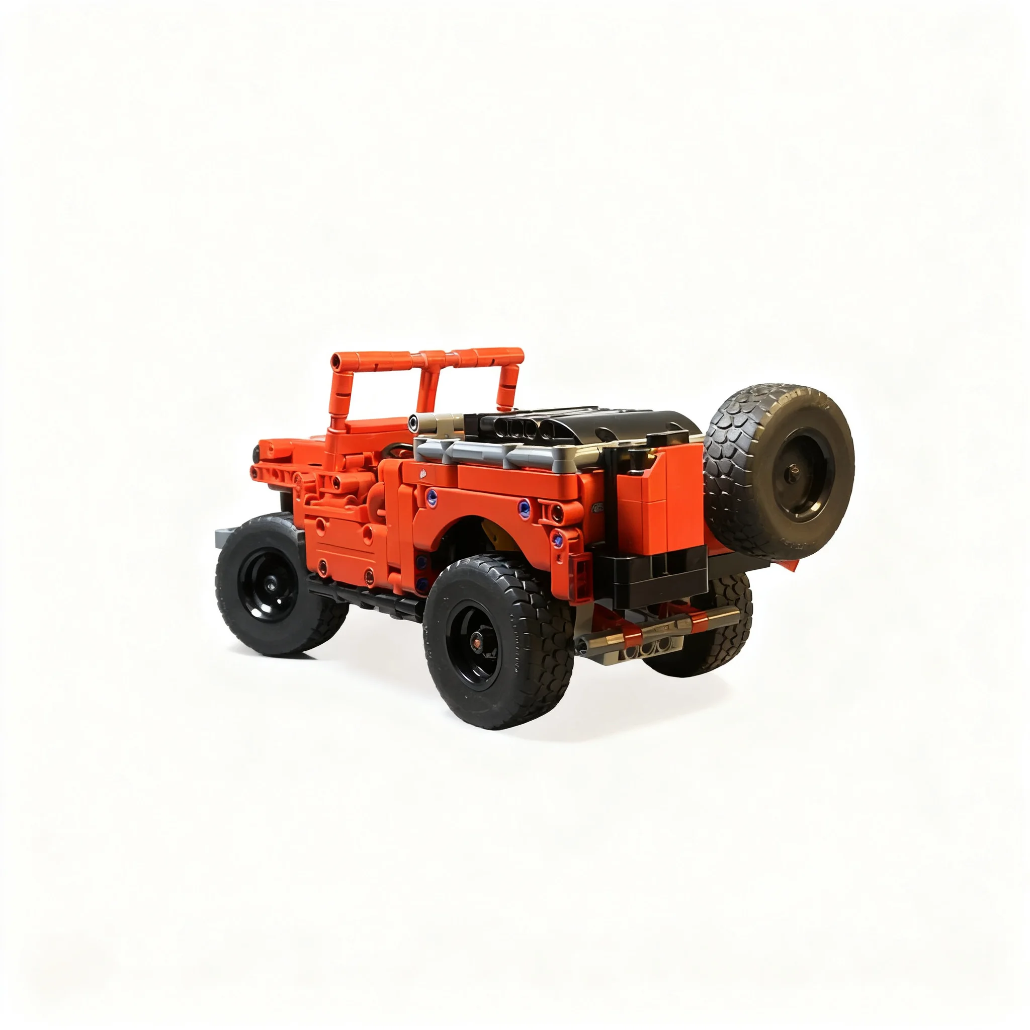 655pcs MOC 지프 윌리스 모델 빌딩 블록 건설 - Kids Toys Jeep 리뷰 및 가격