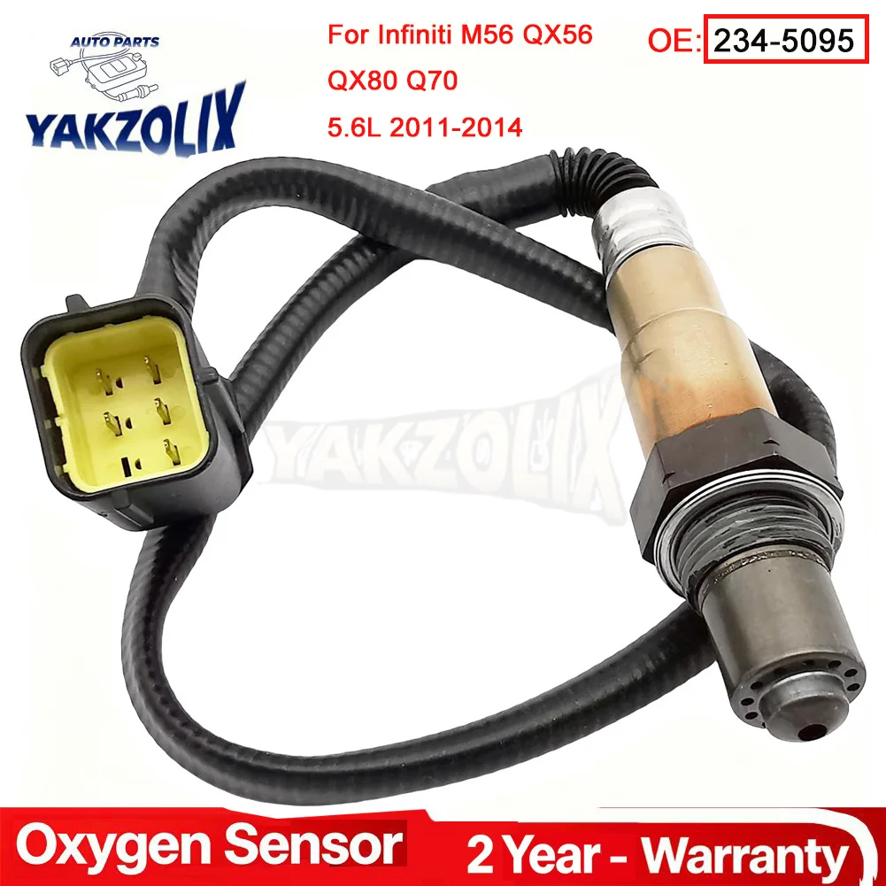 Upstream Oxygen O2 Sensor For Infiniti M56 QX56 QX80 Q70 4-Door 5.6L 2011 2012 2013 2014 22693-1LA0B 234-5095 226931LA0B Lambda