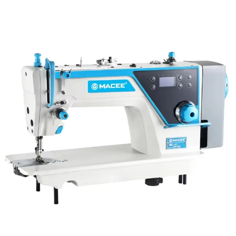 MC-C1 Direct Drive Super High Speed Single Needle Lockstitch Sewing Machine With Table And Stand New Design