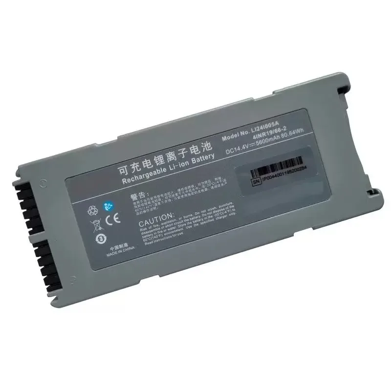 LI24I001A/5A 14.4V/14.8V 3000/4500/5600/6600mAh Replacement Li-ion Battery for Mindray BeneHeart D2 D3 D5 D6 Z5 Z6 Defibrillator