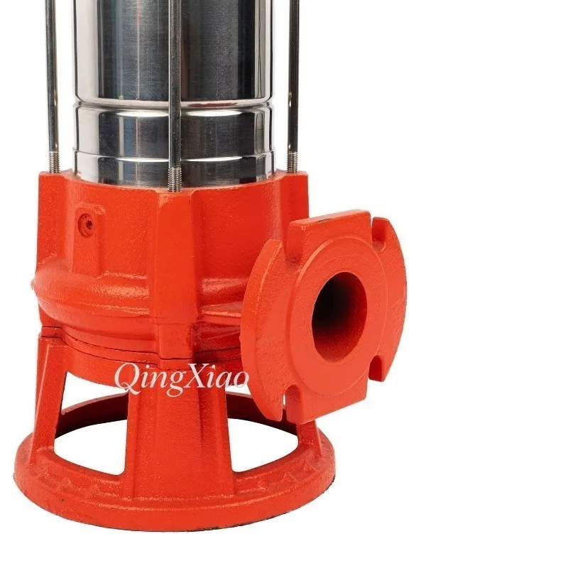 Stainless Steel Submersible Sewage Pump For Farm Irrigation Project Site Dewatering Industrial Waste Liquid Transfer Machinery