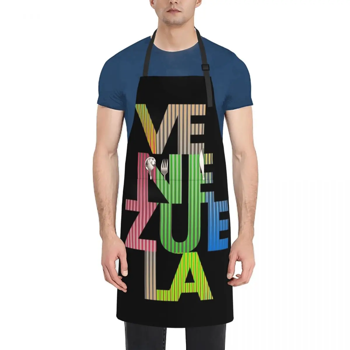 

Venezuela Apron Kitchen Chef professional hairdresser Novelties Kitchen And Home Apron