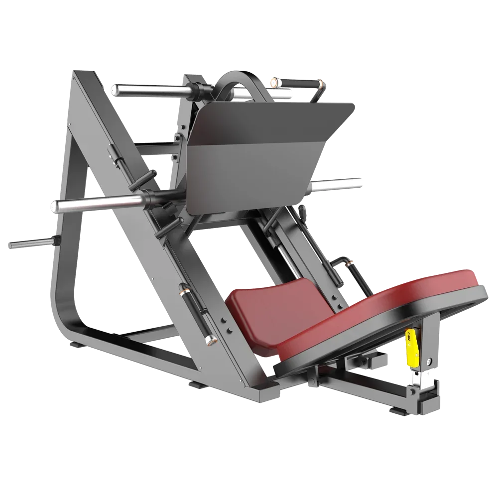 Supply fitness equipment sport machine exercise machine gym equipment plate loading 45 degree leg press luxury