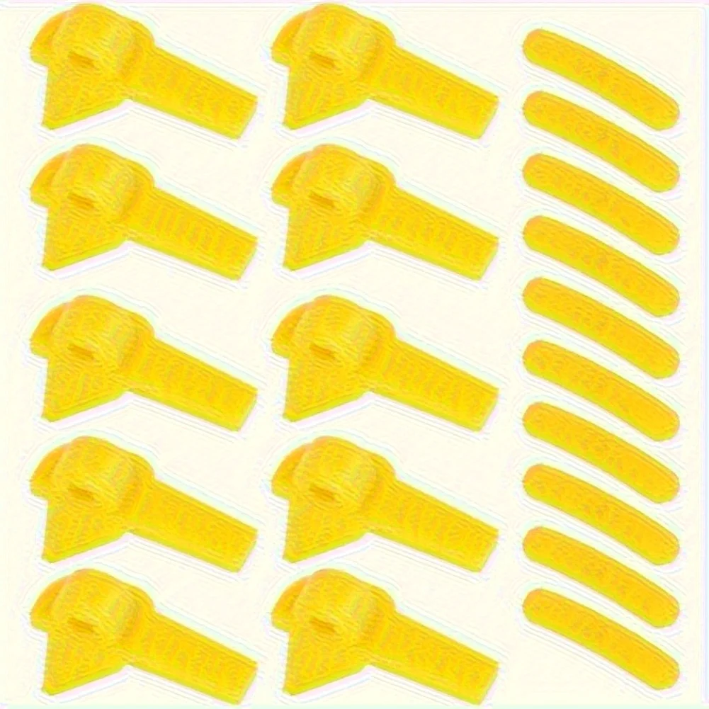 10 Pairs Tire Changer Guard Pads Bird Head Protective Inserts Wheel Removal Machine Protective Gaskets Auto Repair Tool